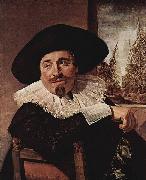 Frans Hals Portrait of Isaak Abrahamsz Massa oil on canvas